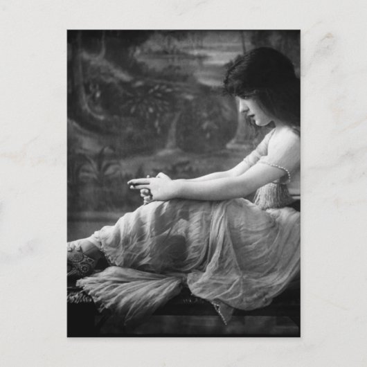 Vintag 1913 Evelyn Nesbit Postkarte (Vorderseite)