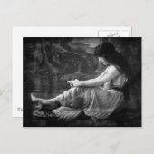 Vintag 1913 Evelyn Nesbit Postkarte (Vorne/Hinten)
