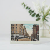 Vintag 1914 Queen Street, Toronto, Kanada Postkarte (Stehend Vorderseite)