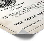 Vintag 1915 Chick Golf Ball Print Poster (Ecke)