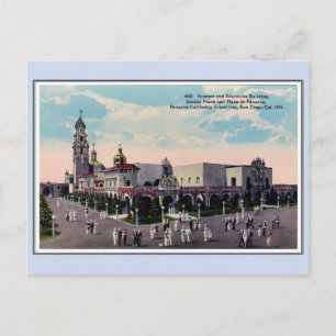 Vintag 1915 Panama California Expo San Diego 20 Postkarte