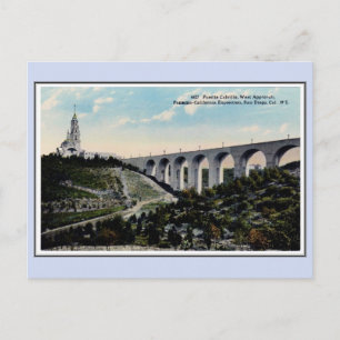 Vintag 1915 Panama California Expo San Diego 27 Postkarte