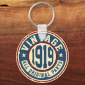 Vintag 1919 Alle Originalteile Schlüsselanhänger (Vorderseite)