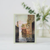 Vintag 1920 Lago Como Lenno Italienische Reiseanze Postkarte (Stehend Vorderseite)