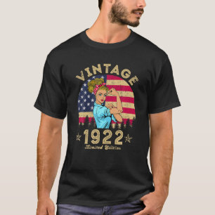 Vintag 1922 Limited Edition 1922 100. Geburtstag 1 T-Shirt
