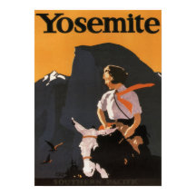 Vintag 1923 Yosemite Südpazifik