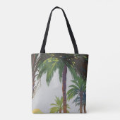 Vintag 1925 Französische Riviera - Hyeres Tote Bag Tasche (Rückseite)