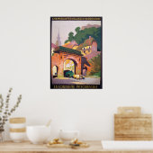 Vintag 1925 La Lorraine Pittoresque Poster (Küche)