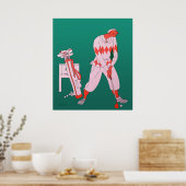 Vintag 1927 Golfurt Poster (Küche)