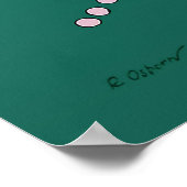 Vintag 1927 Golfurt Poster (Ecke)