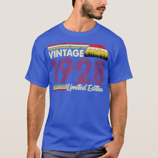 Vintag 1928 Geburtstag Shirt Limited Edition 1928 