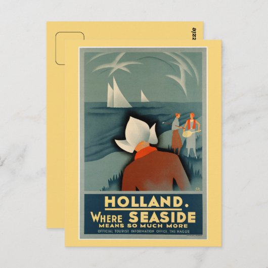 Vintag 1930 postkarte (Vorne/Hinten)