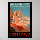 Vintag 1935 - Atlantic City Poster (Vorne)