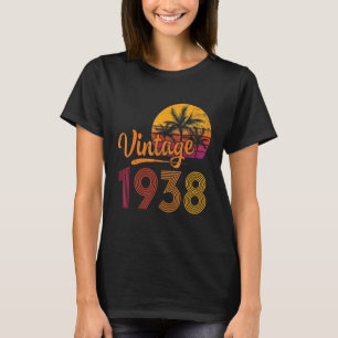 Vintag 1938 Made in 1938 85 th Birthday 85 Year Ol T-Shirt