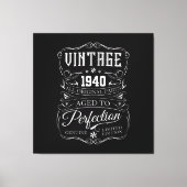Vintag 1940 leinwanddruck (Vorderseite)