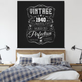 Vintag 1940 leinwanddruck (Insitu (Schlafzimmer))
