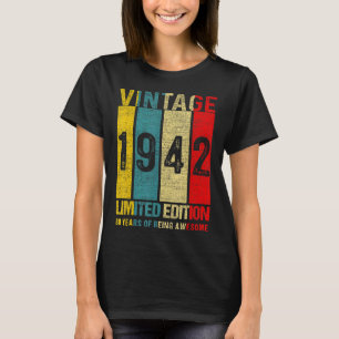 Vintag 1942 80. Geburtstag 80 Jahre Aweso sein T-Shirt