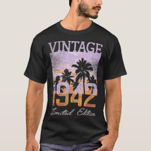 Vintag 1942 Limited Edition 80 Year Old Gifts 80t T-Shirt