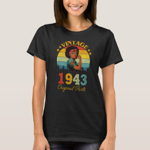 Vintag 1943, 1943, 80. Geburtstag 80. T-Shirt