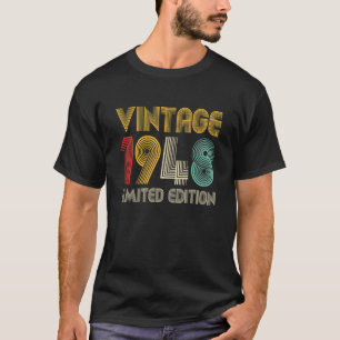 Vintag 1948 74 Jahre alt 74. Geburtstag T-Shirt