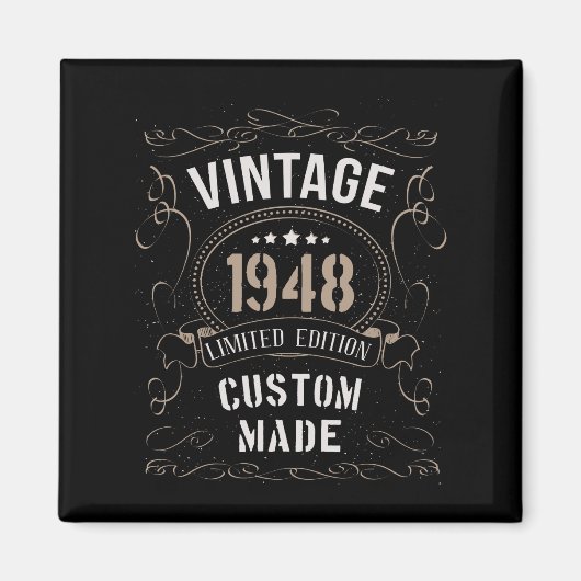 Vintag 1948 Limited Edition Custom made Magnet (Vorne)
