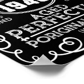 Vintag 1948 Man Myth Legend 73. Geburtstag Poster (Ecke)