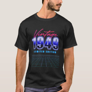 Vintag 1949 Limited Edition Retro Synthwave Aesth T-Shirt