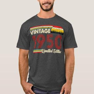 Vintag 1950 Geburtstag Shirt Limited Edition 1950 