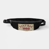 Vintag 1950 Limited Edition Alle Originalteile Bauchtasche (Vorderseite)