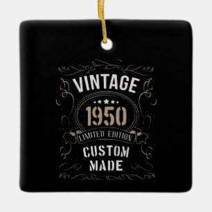 Vintag 1950 limitierte Auflage kundenspezifisch Keramikornament