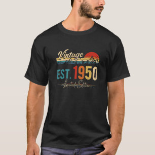 Vintag 1950 Retro 72 Jahre Phantastisch 72 Jahre T-Shirt