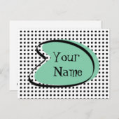 Vintag 1950 SUPER KEEN Card - Anpassen! Postkarte (Vorne/Hinten)