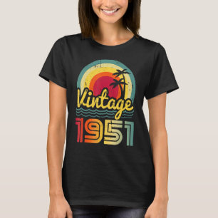 Vintag 1951 71 Jahre alte Männer und Frauen 71. Ge T-Shirt