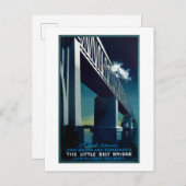 Vintag 1951 Aage Rasmussen Dänischer Staat Eisenba Postkarte (Vorne/Hinten)