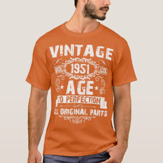 Vintag 1951 Funny 72 Jahre alt Männer und Frauen 7 T-Shirt