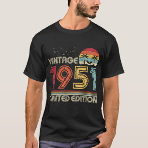 Vintag 1951 Limited Edition 73. Geburtstag T-Shirt