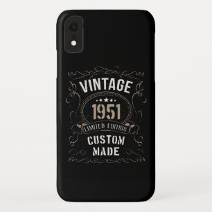 Vintag 1951 limitierte Auflage kundenspezifisch Case-Mate iPhone Hülle