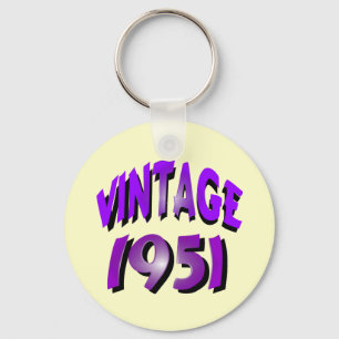 Vintag 1951 schlüsselanhänger