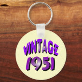 Vintag 1951 schlüsselanhänger (Vorderseite)