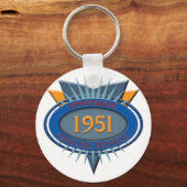 Vintag 1951 schlüsselanhänger (Vorderseite)