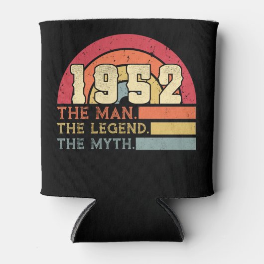 Vintag 1952 Geburtstag Dosenkühler (Vorderseite)