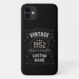 Vintag 1952 limitierte Auflage kundenspezifisch Case-Mate iPhone Hülle