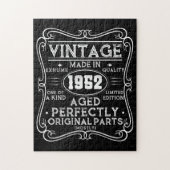 Vintag 1952 Retro Classic Puzzle (Vertikal)