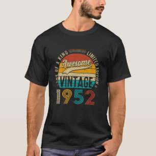 Vintag 1952 Tag 70 Jahre alter Sonnenschein 70 Geb T-Shirt