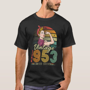 Vintag 1953 1953 69. Geburtstag 69 Jahre alt T-Shirt