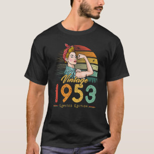 Vintag 1953 1953 69. Geburtstag 69 Jahre alt T-Shirt