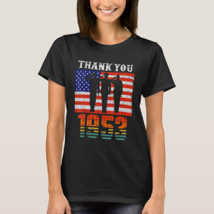 Vintag 1953 69 Jahre alte Flagge Amerikanisch 69. T-Shirt