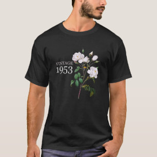 Vintag 1953 Geburtstag der Mütter der Weißen Rose T-Shirt