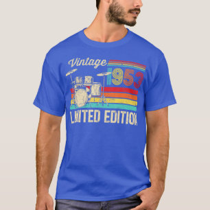 Vintag 1953 Schlagzeugliebhaber 70. Geburtstagskrü T-Shirt