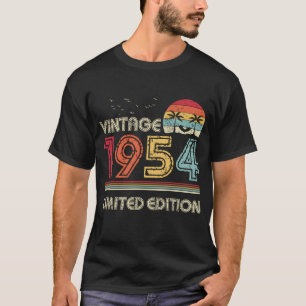Vintag 1954 Limited Edition 70. Geburtstag T-Shirt